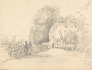 Merton College, Oxford de William Alfred Delamotte