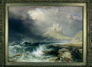 Castillo de Bamburgh, Northumberland de William Andrews Nesfield