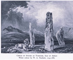 Círculo de piedras en Turmore, Isla de Arran