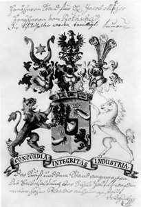 Escudo de armas de la familia Rothschild