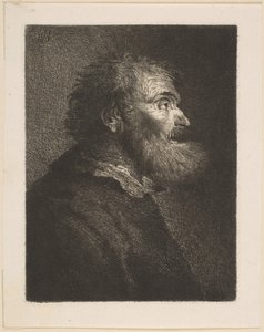 Un Hombre Viejo de Perfil de William Baillie