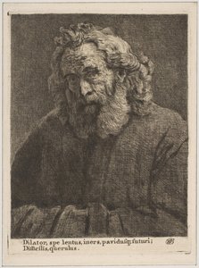 Viejo con una Larga Barba, 1761 de William Baillie