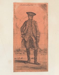 Retrato del ayudante Daniel Brown Spectemur Agento (título sobre objeto) de William Baillie