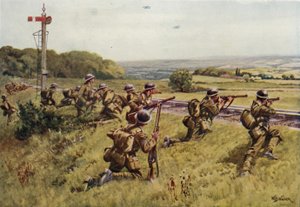 Sosteniendo el ferrocarril de William Barnes Wollen