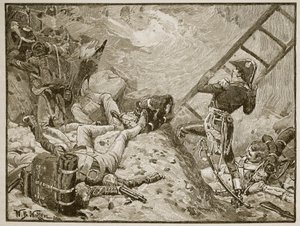 Mariscal Lannes en Ratisbona, ilustración de 