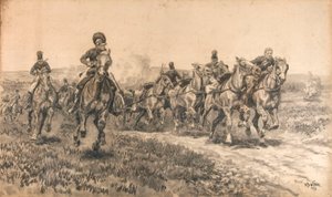 Norman Ramsay en Fuentes de Oñoro de William Barnes Wollen