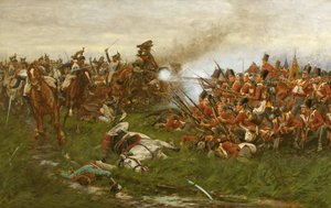 El 28º (1er Regimiento de Gloucestershire) en Waterloo