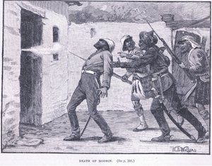 La muerte de Hodson 1858 d.C. de William Barnes Wollen