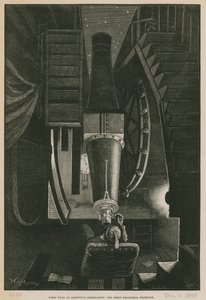 Trabajo nocturno en el Observatorio de Greenwich; El gran Telescopio Ecuatorial de William Bazett Murray