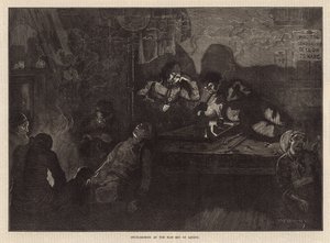 Fumando opio en el East End de Londres de William Bazett Murray