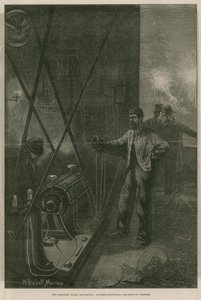 La luz eléctrica: máquina dinamo-eléctrica de Gramme de William Bazett Murray