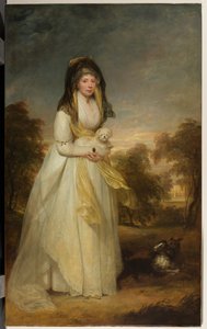 Retrato de la reina Charlotte (1744-1818) de William Beechey