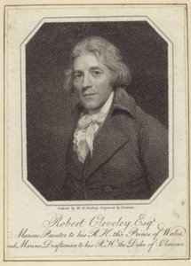 Retrato de Robert Cleveley de William Beechey