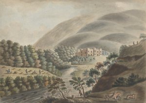Castillo de Kielder, Northumberland de William Beilby