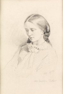 Josephine Butler, primera activista feminista, 1856 de William Bell Scott