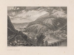 Looe Este y Oeste, Cornualles de William Bernard Cooke