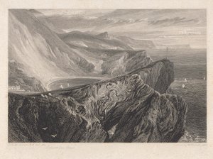 Cala Lulworth, Dorsetshire de William Bernard Cooke