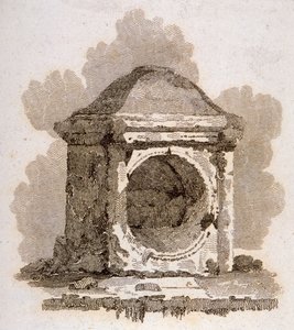 La Piedra de Londres, Cannon Street, Ciudad de Londres, 1806
