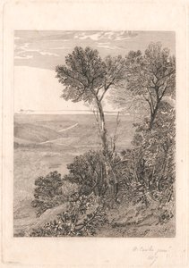 El Valle de Ashburnham, una réplica de la mitad derecha