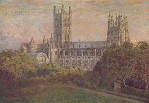 Catedral de Canterbury de William Biscombe Gardner