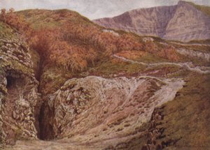 Mina Odin y Mam Tor, cerca de Castleton de William Biscombe Gardner