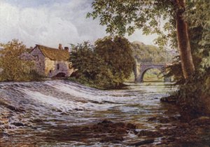 En el Derwent, Baslow de William Biscombe Gardner