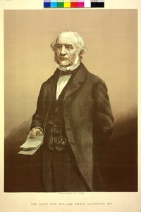 William Gladstone (grabado) de William Biscombe Gardner