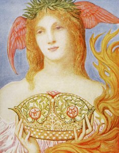 La Corona de la Paz de William Blake (after) Richmond