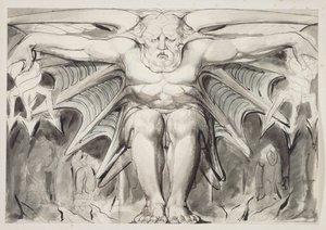 Una Deidad Destructora de William Blake
