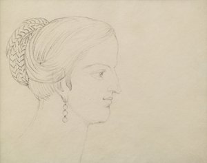 Una cabeza visionaria, para Varley de William Blake