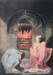Europa una Profecía; Hambruna, 1794 de William Blake