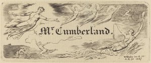 Tarjeta de George Cumberland de William Blake