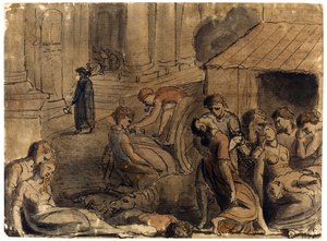 Gran Plaga de Londres de William Blake