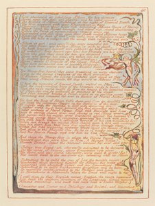 Jerusalén, Lámina 40, Los se estremeció al ver a Albion.... de William Blake