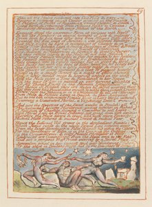 Jerusalén, lámina 69, Entonces todos los hombres... de William Blake