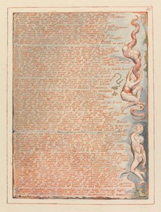 Jerusalén, Lámina 80, Rodeado por la red congelada.... de William Blake