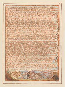 Jerusalén, lámina 91, Es más fácil perdonar a un enemigo... de William Blake