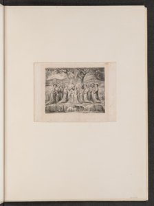 Job y su familia de William Blake