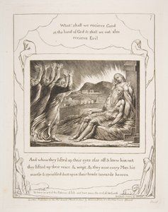 Los consoladores de Job, de Ilustraciones del Libro de Job de William Blake