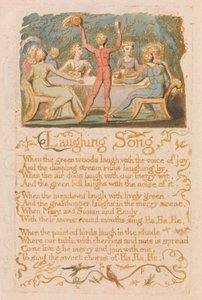 Lachlied (Platte 28) de William Blake