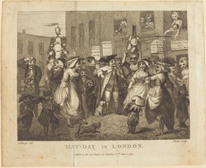 Día de mayo en Londres de William Blake