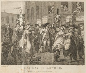 Día de Mayo en Londres, 1784 de William Blake