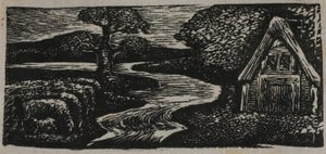 El diluvio plateado de Sabrina, de Las Pastorales de Virgilio de William Blake