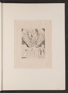 Satanás saliendo de la presencia del Señor de William Blake