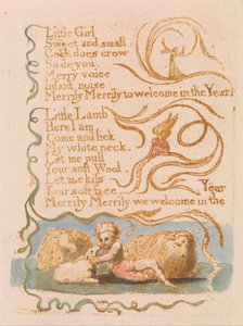 Canciones de Inocencia, Placa 26, Primavera (Bentley 23) de William Blake