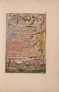 Canciones de inocencia y de experiencia, Placa 13, Canción de la enfermera (Bentley 24) de William Blake