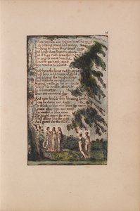 Canciones de Inocencia y de Experiencia, Placa 19, Noche (Bentley 21) de William Blake