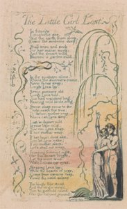 Canciones de Inocencia y de Experiencia, Placa 20, La Niña Perdida (Bentley 34) de William Blake