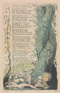 Canciones de Inocencia y de Experiencia, Placa 22, La Niña Encontrada (Bentley 36) de William Blake
