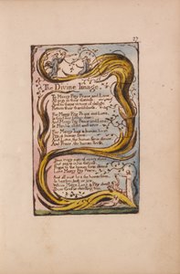 Canciones de Inocencia y de Experiencia, Placa 27, La Imagen Divina (Bentley 18) de William Blake